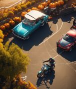 Cars and bikes